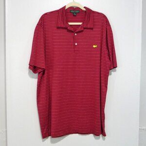 Cutter & Buck Red Striped Polo Shirt for Men